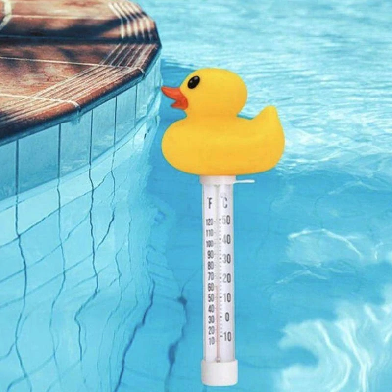 Plávajúci teplomer do bazéna Kačka