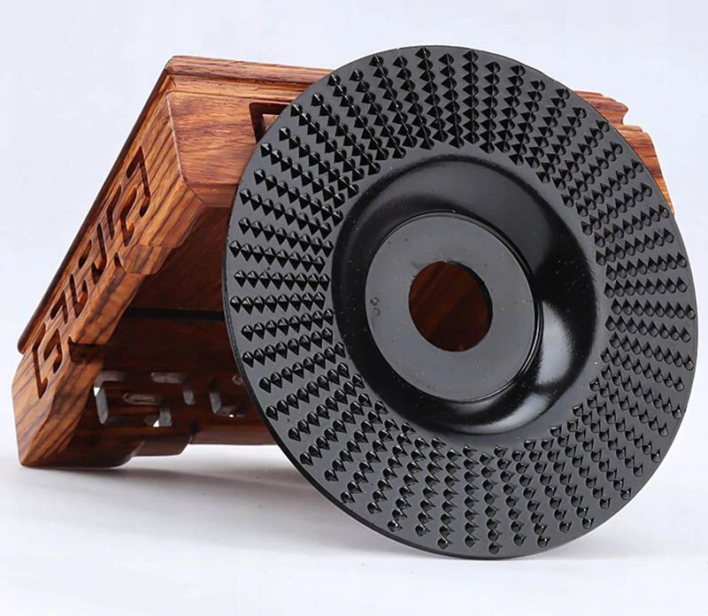 Brúsny kotúč na drevo čierny