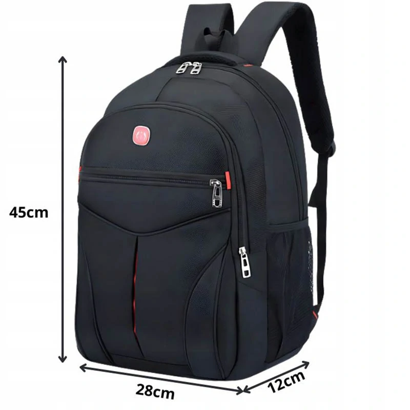 Mestský batoh pre mládež čierny 15L