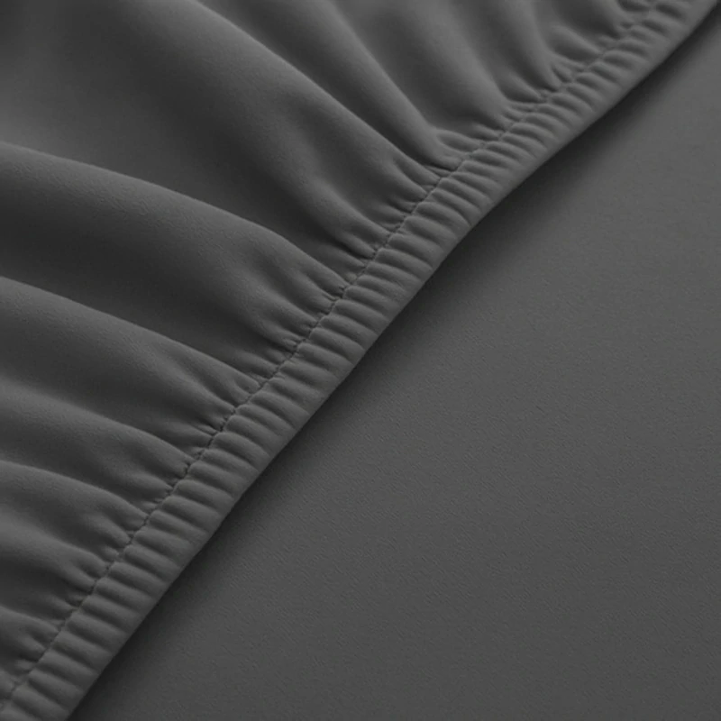 Poťahy na stoličku tmavosivé 6ks