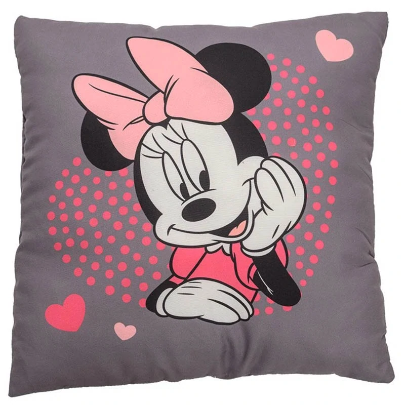 Dekoračné vankúše s motívom Mickey a Minnie Mouse 40×40 cm 