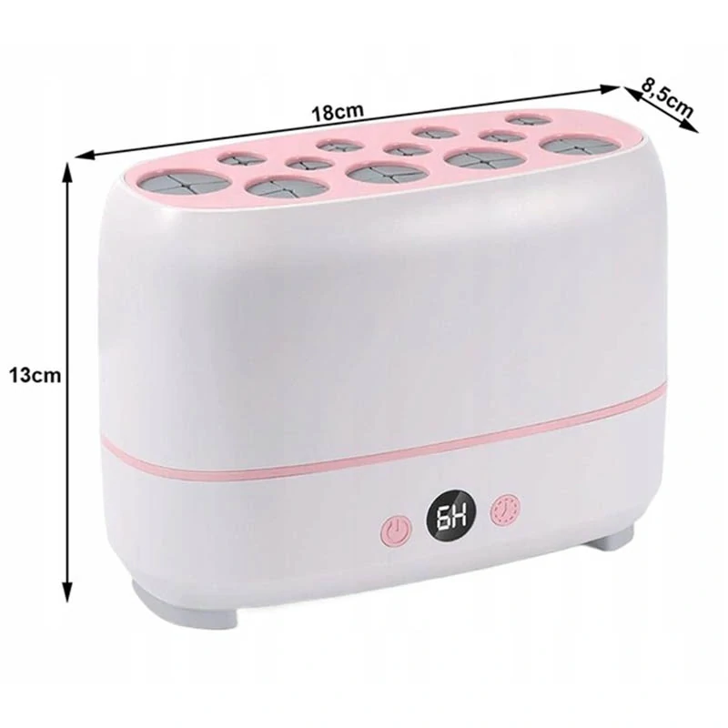 Elektrická sušička na štetce a hubky na líčenie s časovačom