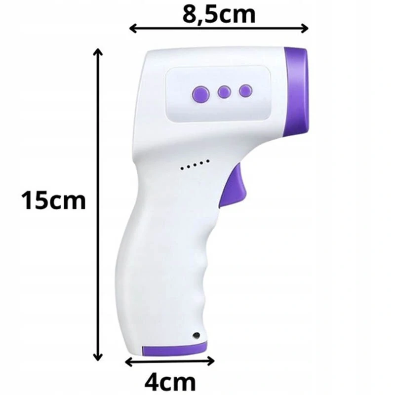 Bezdotykový infračervený teplomer s LCD displejom