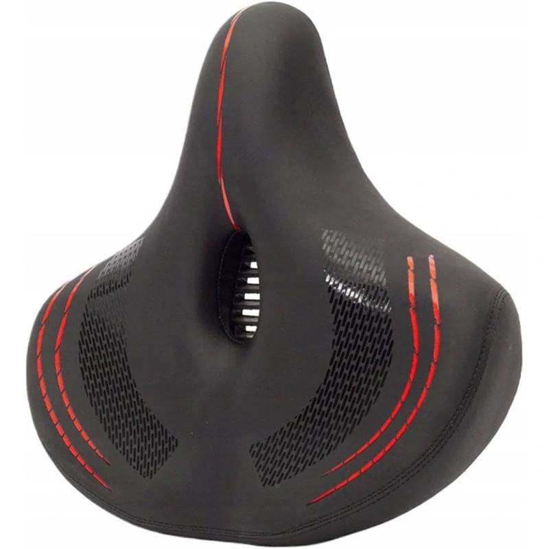 Veľké cyklistické sedlo XXL s odpružením