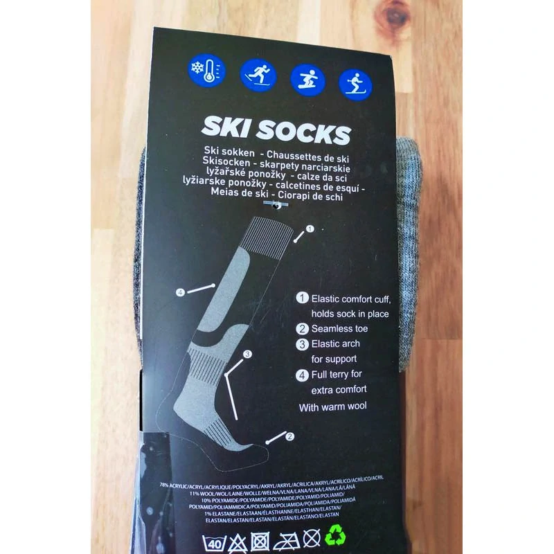 Pánske lyžiarske podkolienky Ski Socks