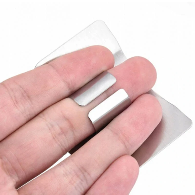 Ochrana na prsty pri krájaní nerezová