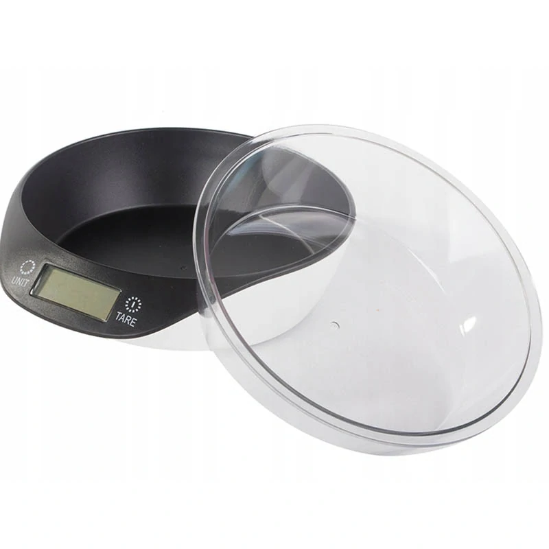 Elektronická kuchynská váha 5 kg čierna