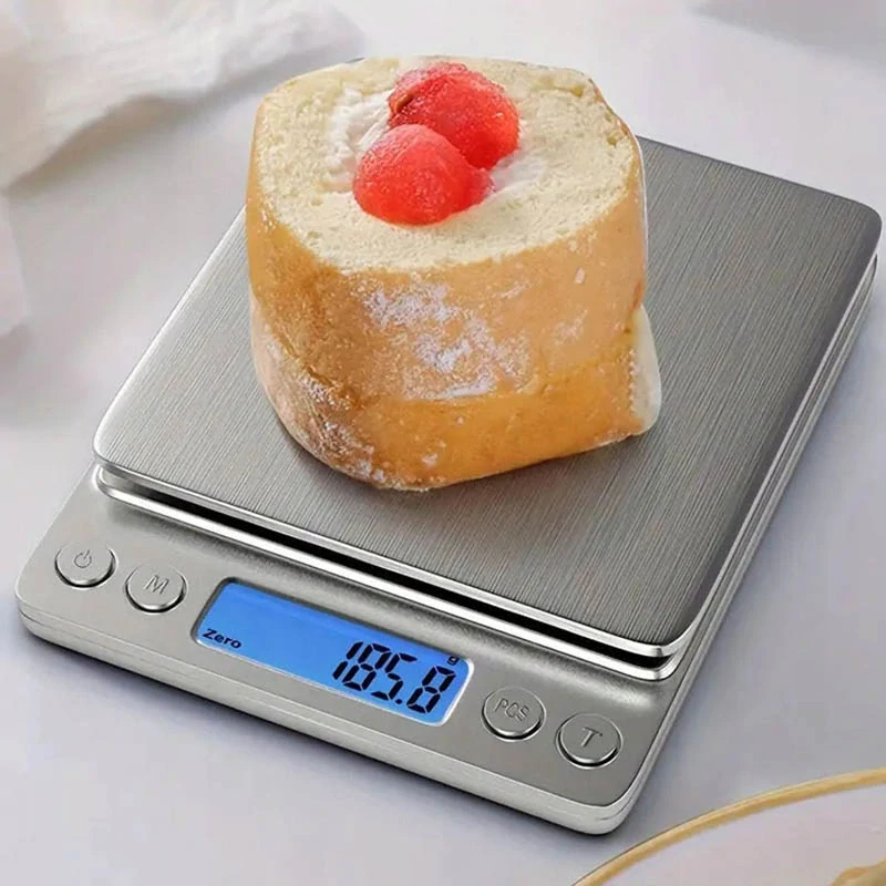Presná digitálna váha kuchynská/šperkárska 2kg