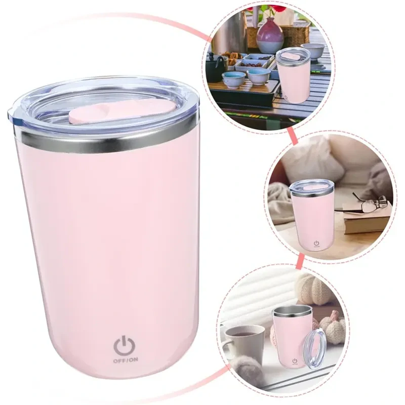 Samomiešací hrnček na kávu 350 ml