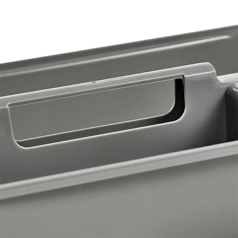 Organizér do zásuvky sivý 26 × 17 × 3,2 cm