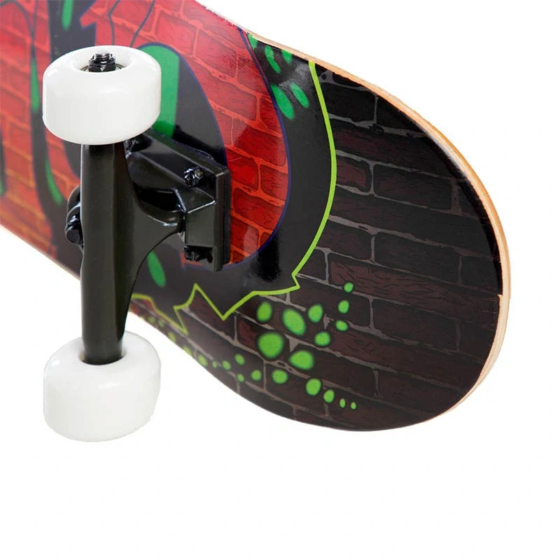 Graffiti - Skateboard Cozytrix 80 × 20,3 cm – čierny grip, PU kolieska 54 mm