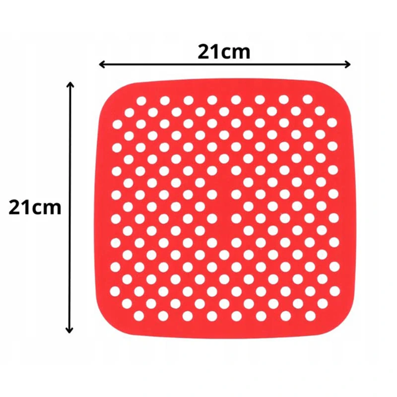 Silikónová podložka do teplovzdušnej fritézy 21 × 21 cm