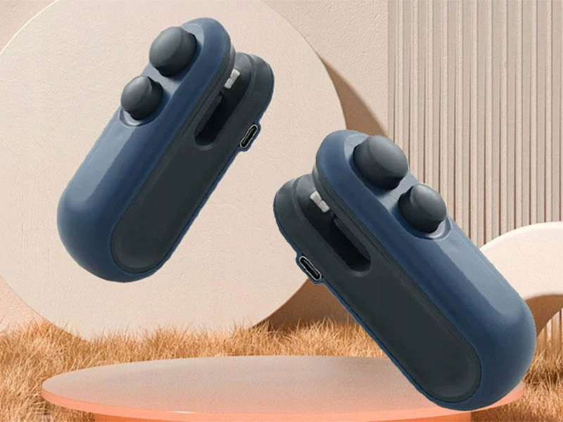 Bezdrôtová zváračka a otvárač fólií 2v1 s magnetom a USB nabíjaním modrá