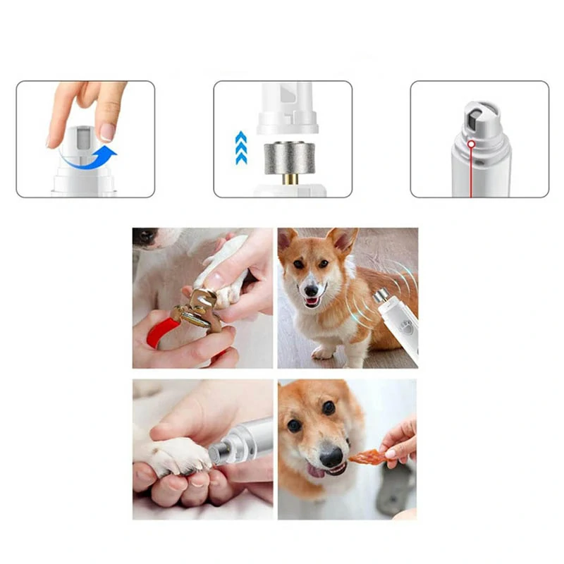 Elektrický pilník na pazúry pre zvieratá