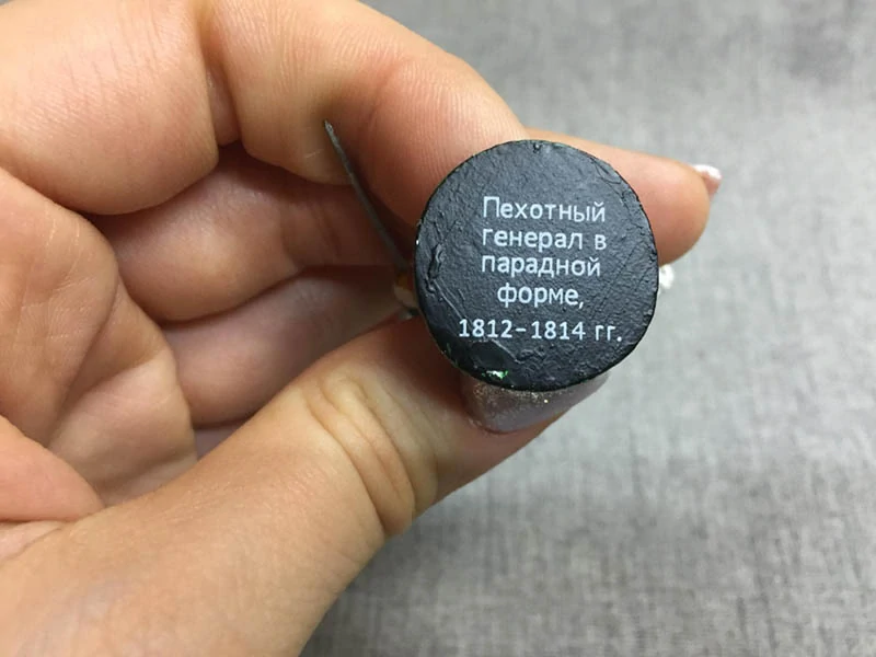 Zberateľská figúrka ruského vojaka z obdobia napoleonských vojen 1:35