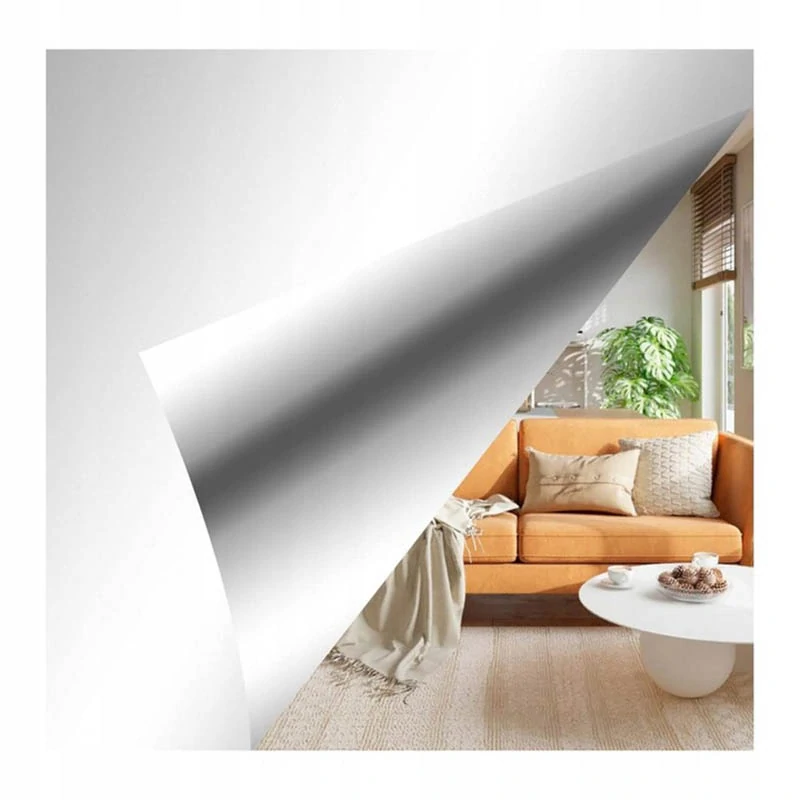 Samolepiace zrkadlové nálepky – štvorce 15 × 15 cm (16 ks)