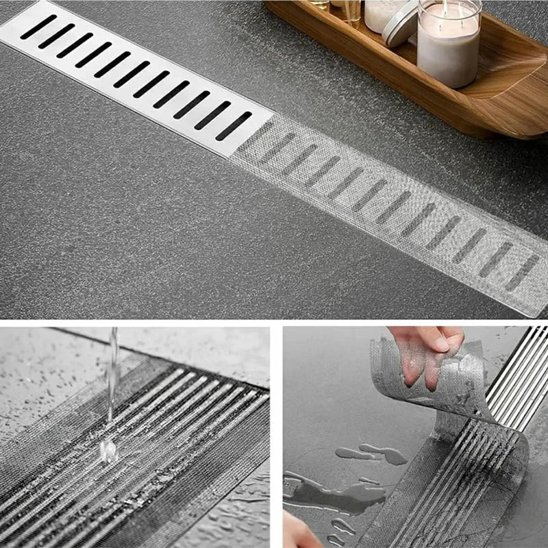 Samolepiaca páska proti upchatiu odtoku sprchy