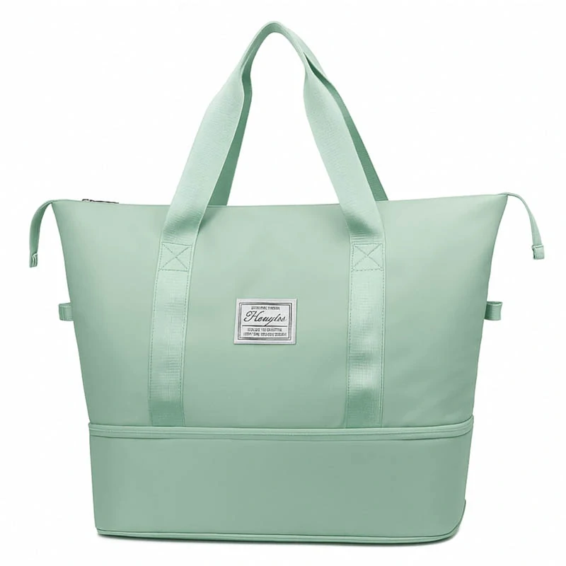 Cestovná taška nastaviteľná zelená