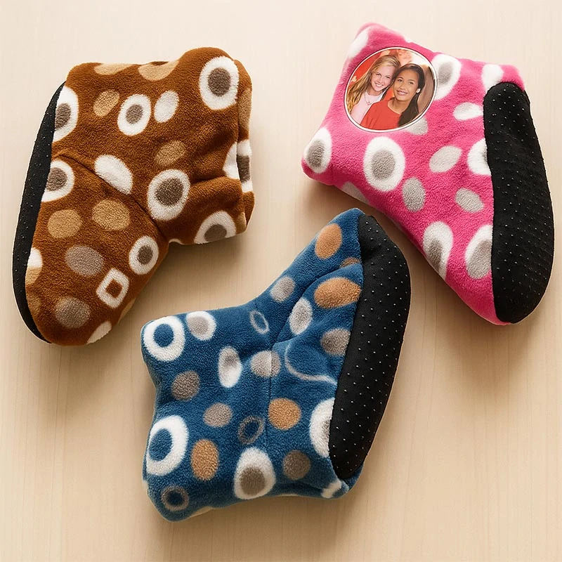 Detské teplé papuče SOFTSAIL veľkosť 32-35 (23 cm) - svetlomodré