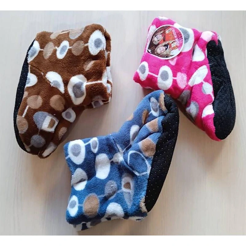 Detské teplé papuče SOFTSAIL veľkosť 32-35 (23 cm) - hnedé