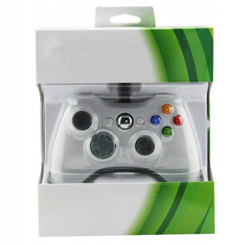Ovládač na PC a XBOX 360 s káblom biely