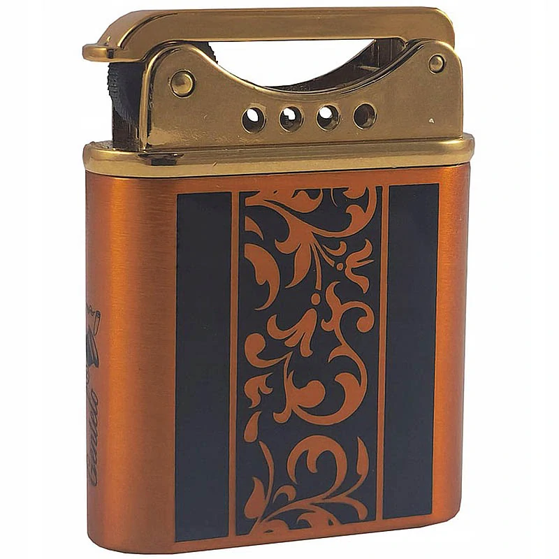 Zapaľovač Gentelo zlatý s ornamentom v darčekovej kazete