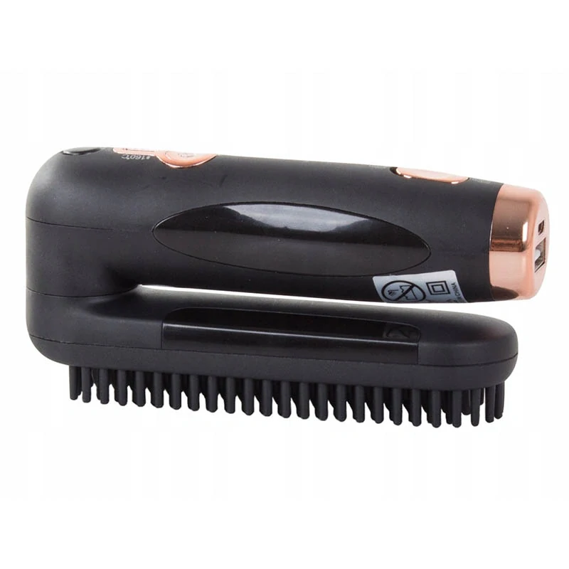 Vyrovnávacia kefa na vlasy a bradu s powerbankou
