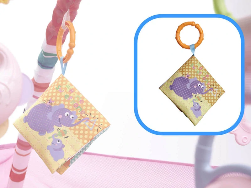 Edukačná podložka pre najmenšíich ružová