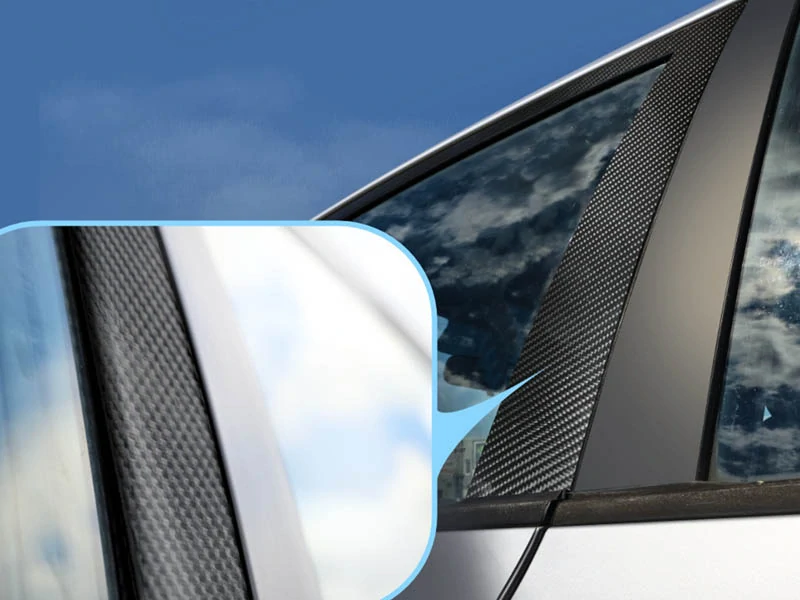 Karbónová fólia 5D čierna v rolke 1,52 × 18 m