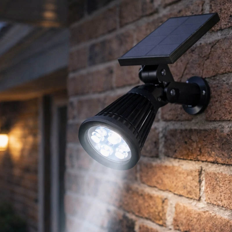Solárna záhradná LED lampa zapichovacia 4 LED so súmrakovým senzorom