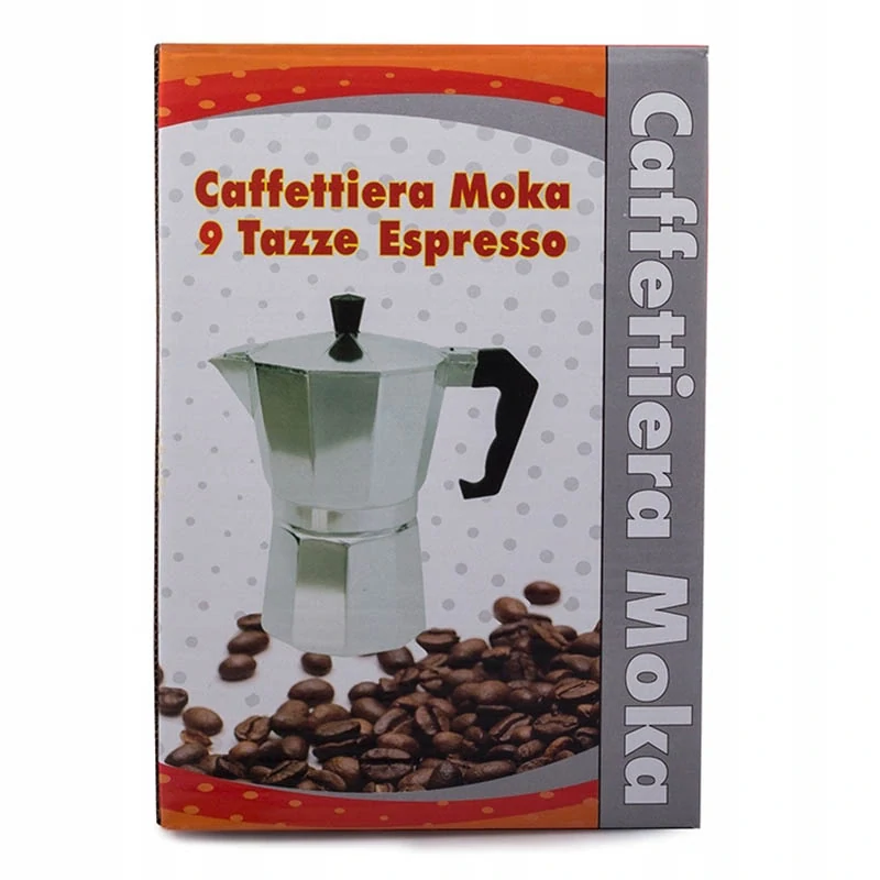 Hliníková moka kanvica na 9 šálok (450 ml)