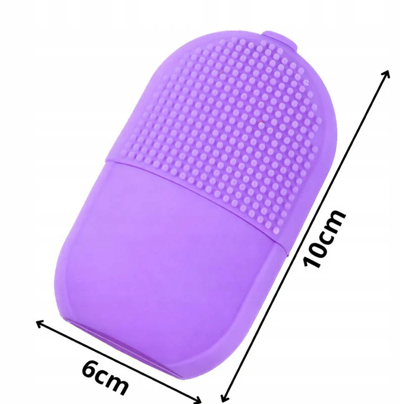 Silikónový ľadový masážny valček na tvár fialový