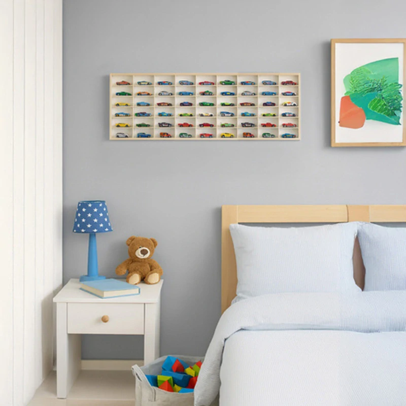 Drevený regál na bábiky 104 cm