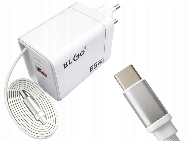 Rýchla sieťová nabíjačka 65W s USB-C káblom