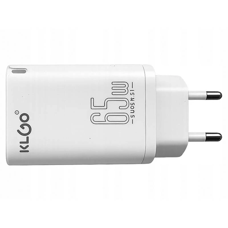 Rýchla sieťová nabíjačka 65W USB-A + USB-C1 + USB-C2