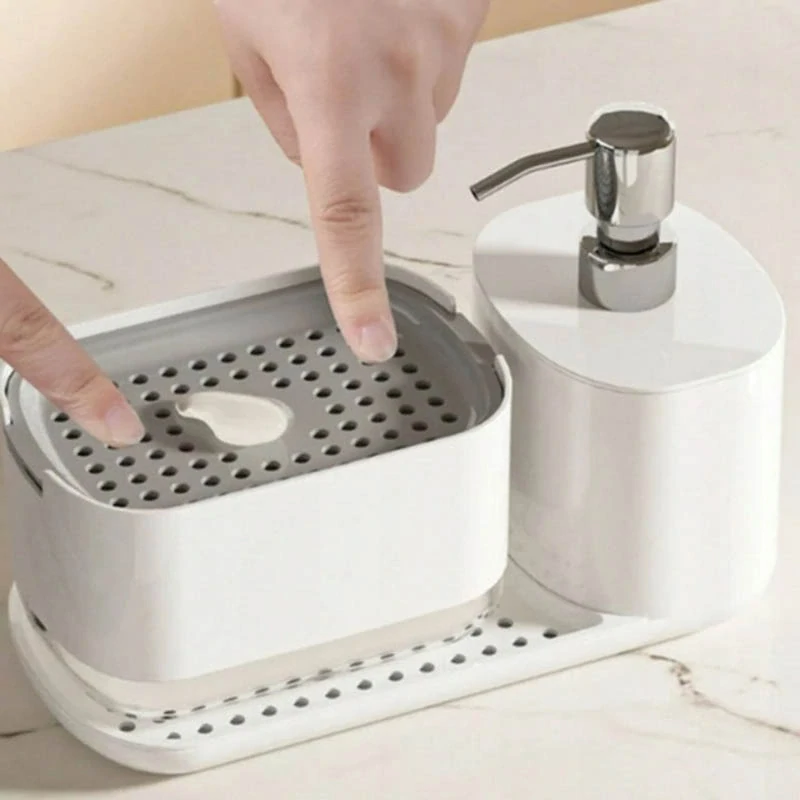 Kuchynský organizér s dávkovačom 4v1