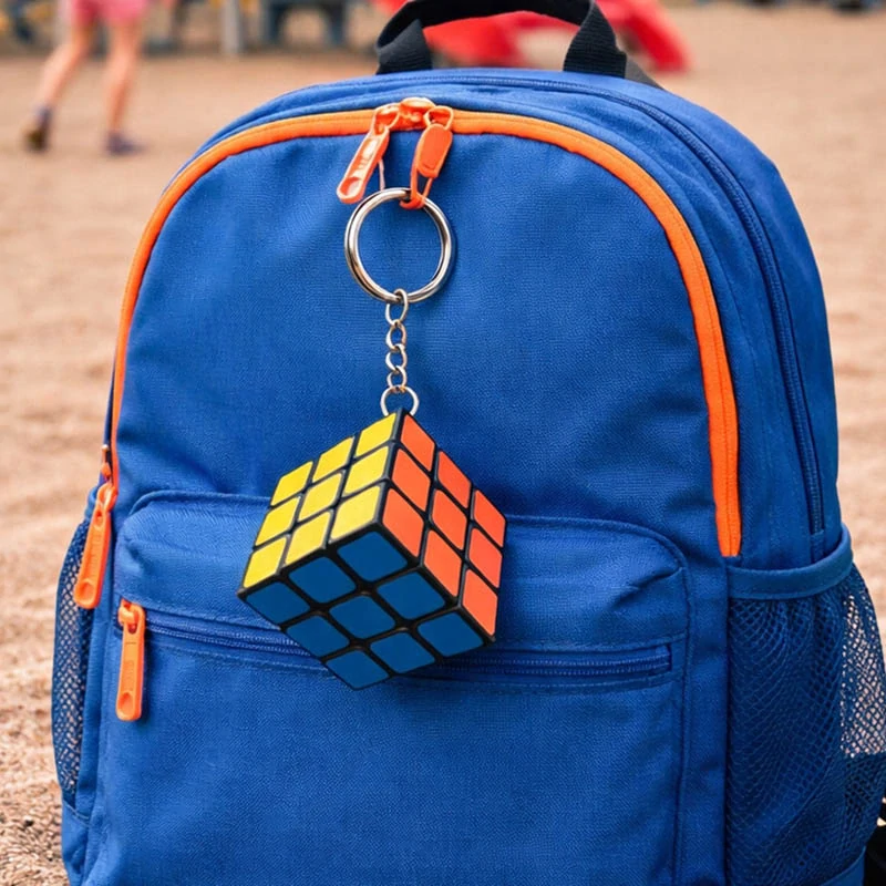 Mini Rubikova kocka prívesok 3 x 3