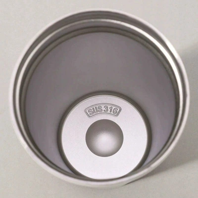 Termohrnček 530 ml so slamkou ružový