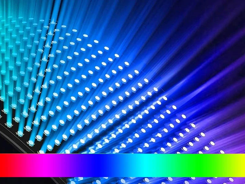 LED panel 16×64 programovateľný na sklo auta