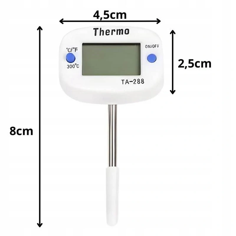 Digitálny kuchynský teplomer so sondou TA-288