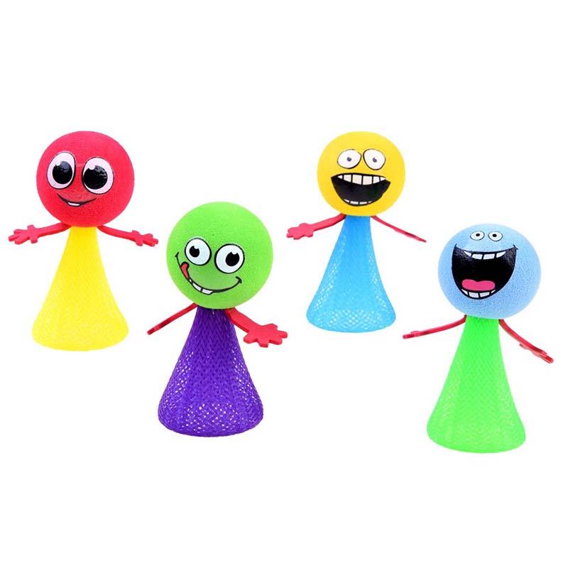 Skákajúca hračka ELF – pružný jumper s veselou tvárou