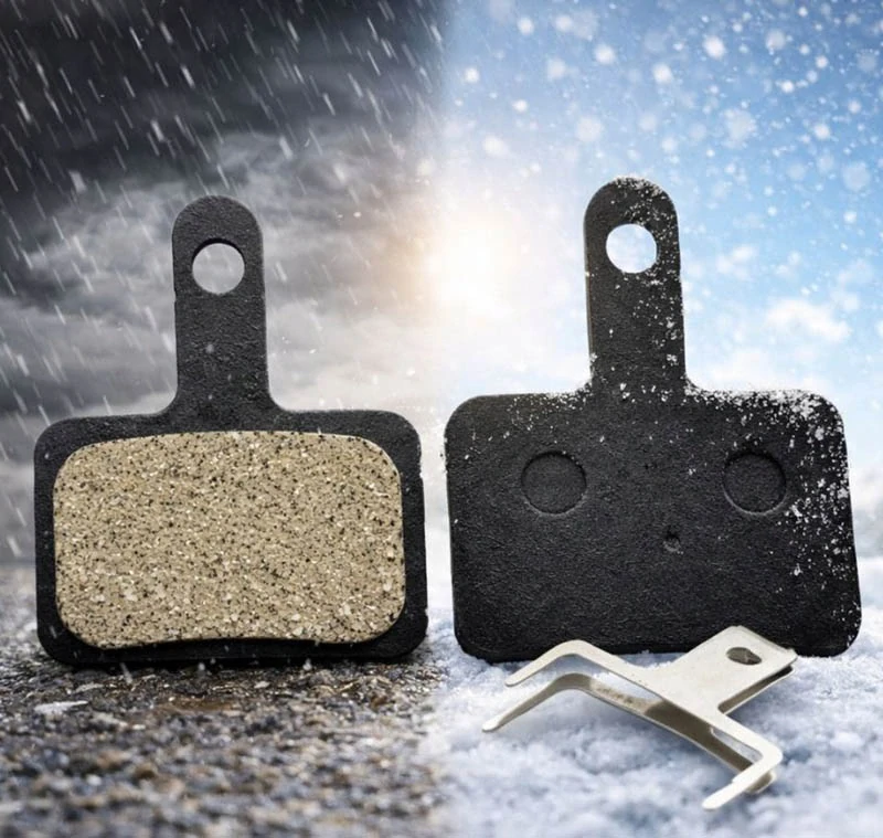 Brzdové doštičky na kotúčové brzdy bicykla