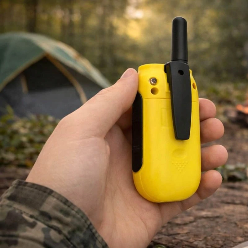 Vysielačky Baofeng BF-T6 – žlté, sada 2 ks