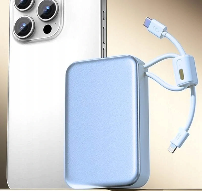 Powerbanka 20000 mAh s rýchlym nabíjaním QC 3.0 modrá
