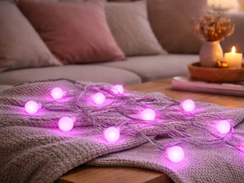 RGB svetelná reťaz 50 LED 7,5 m USB