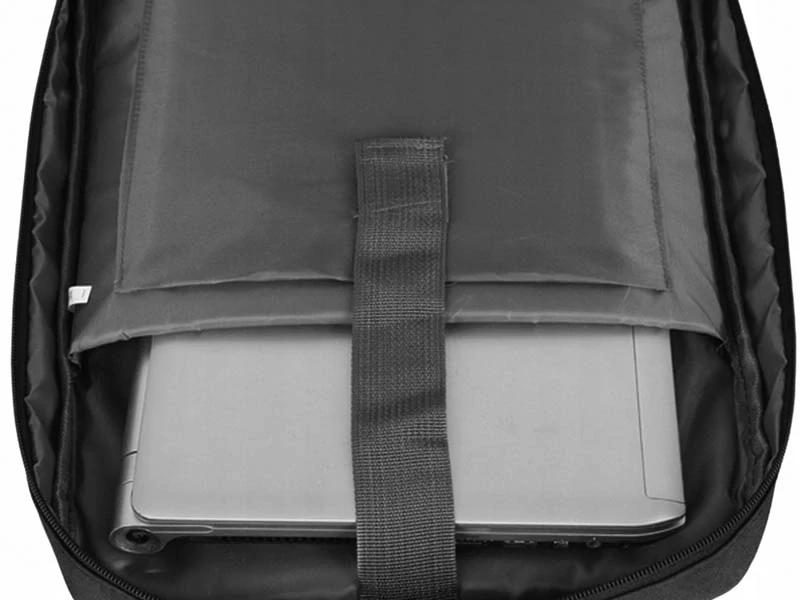 Batoh na notebook 15 L s kódovým zámkom sivý