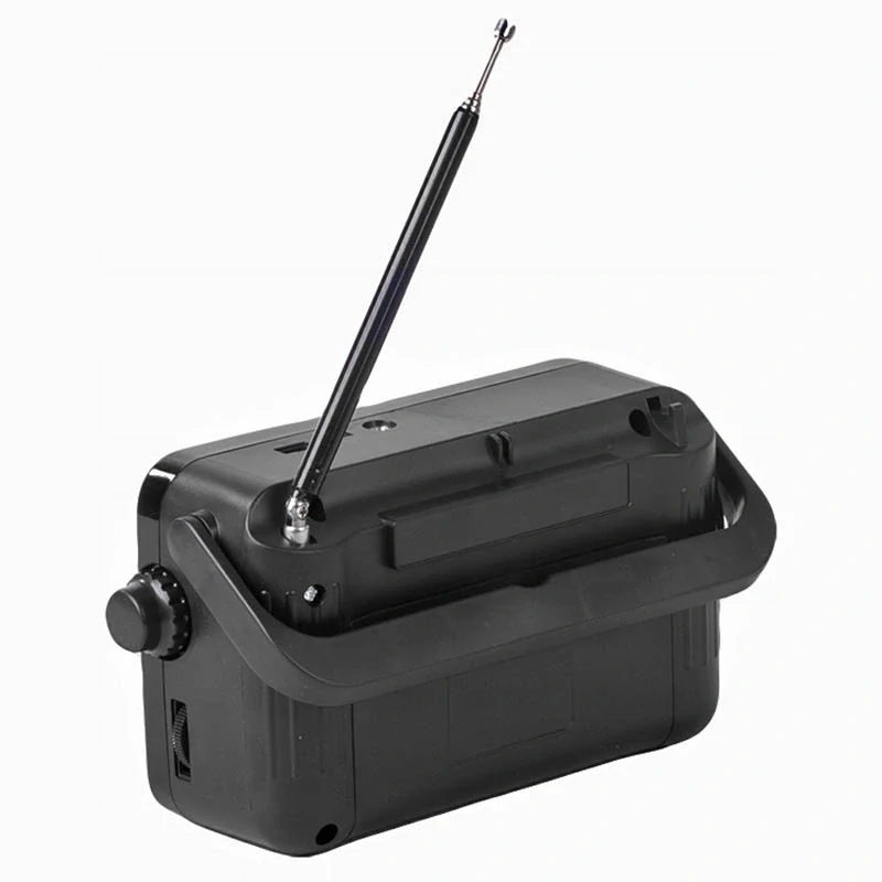 Prenosné rádio s baterkou RDD RD-306 čierne