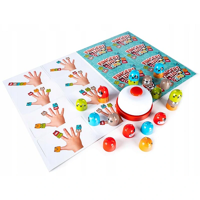 Fingers Up Game – hra s farebnými náprstkami na prsty