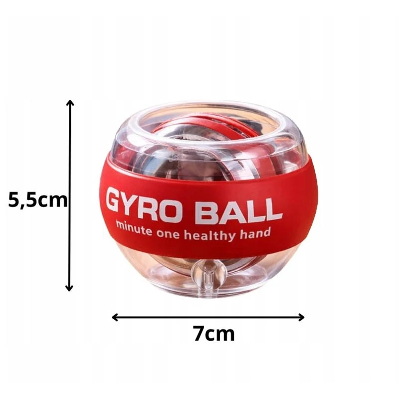 Gyroskopická loptička na posilnenie zápästia Powerball 7 cm