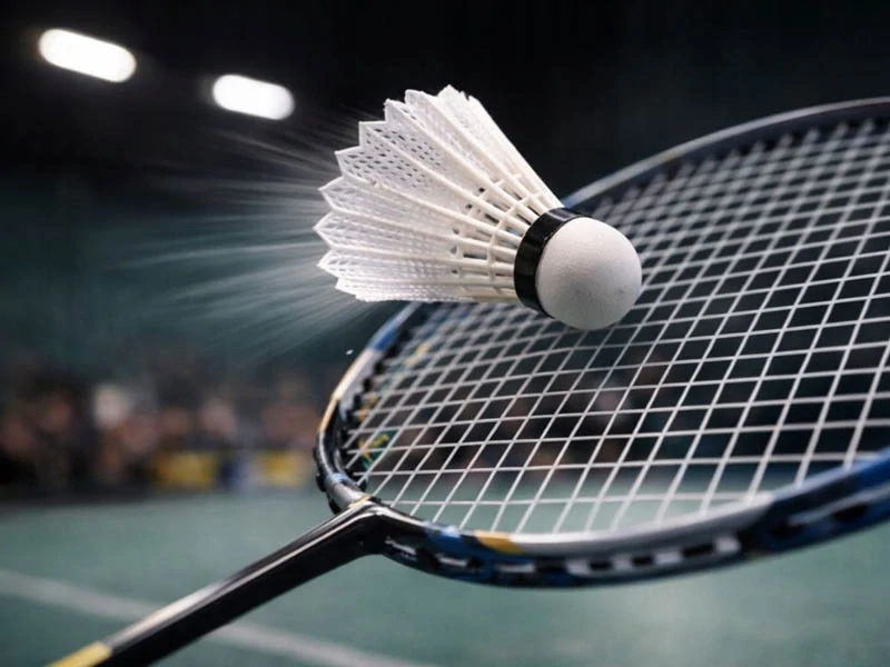 Bedmintonové košíky nylonové biele – 5 ks